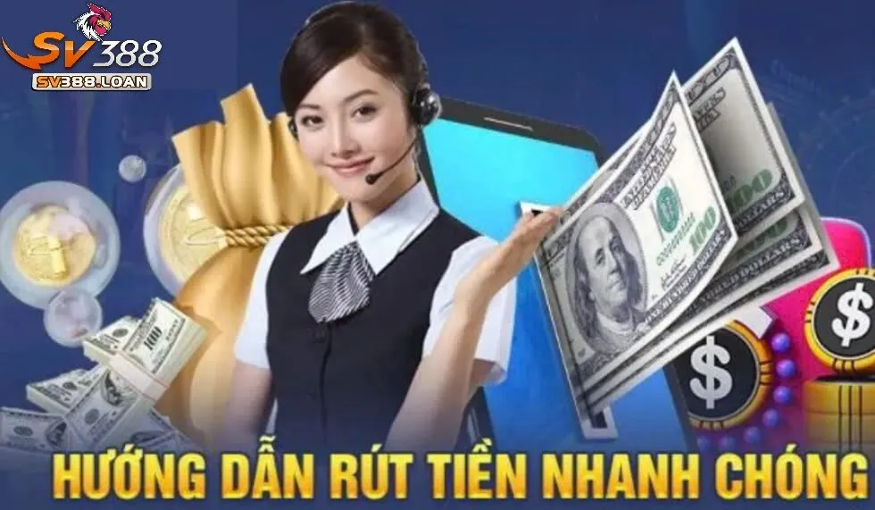 Tiến hành Rút Tiền Sv388