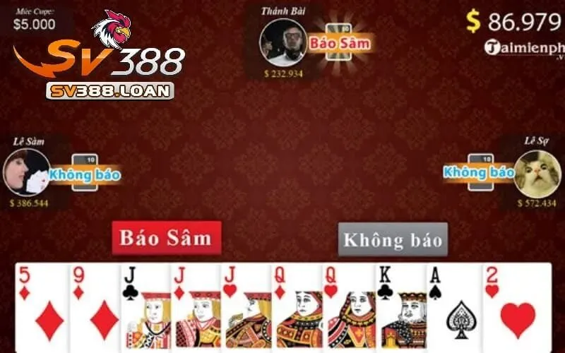 Quy trình chơi 1 ván bài Sâm Lốc